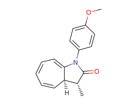 (3R,3aR)-1-(4-Methoxy-phenyl)-3-methyl-3,3a-dihydro-1H-cyclohepta[b]pyrrol-2-one