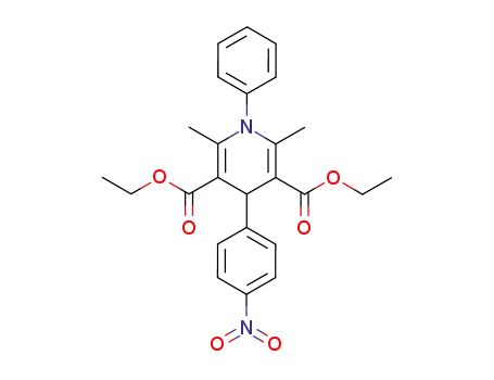 diethyl 4-(4-nitrophenyl)-2,6-dimethyl-1-phenyl-1,4-dihydropyridine-3,5-dicarboxylate