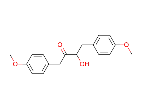 3-hydroxy-1,4-bis-(4-methoxy-phenyl)-butan-2-one