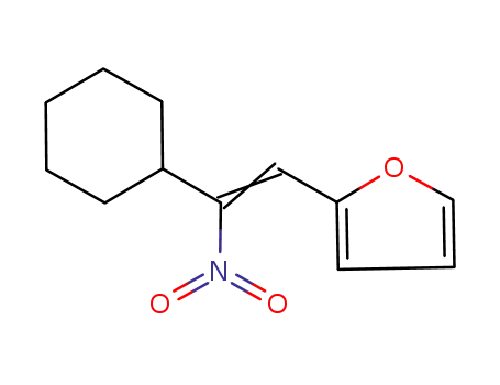 Furan, 2-(2-cyclohexyl-2-nitroethenyl)-, (E)-