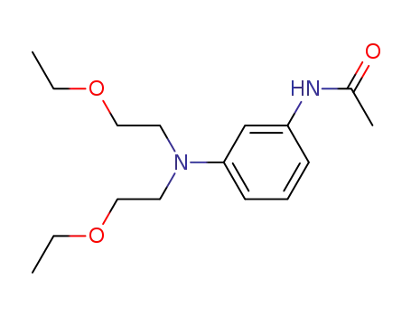 3-Acetamido-N,N-bis-(2-ethoxyethyl)-anilin