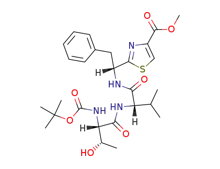Boc-L-aThr-L-Val-D-(phe)Thz-OMe