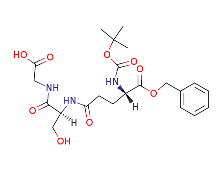 N-t-BOC-α-benzyl-γ-L-glutamyl-L-serylglycine