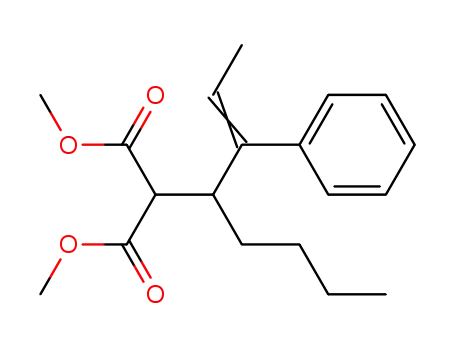 (malonate de dimethyle)-4 phenyl-3 octene-2