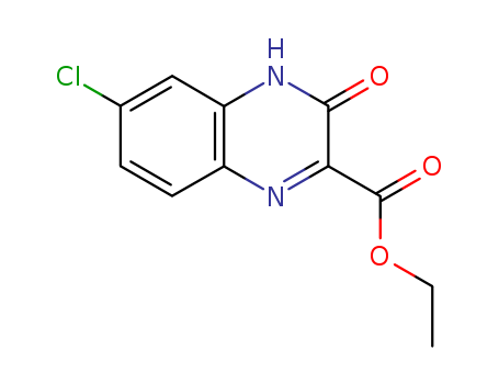2-Quinoxalinecarboxylicacid, 6-chloro-3,4-dihydro-3-oxo-, ethyl ester