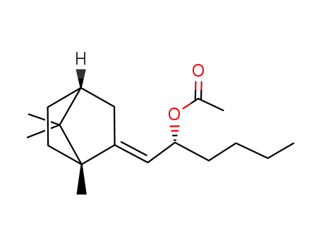 (2R,1'R,4'R)-1-{(2'E)-1',7',7'-trimethylbicyclo[2.2.1]heptanylidene}-2-hexanyl ethanoate
