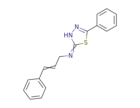 1,3,4-Thiadiazol-2-amine, 5-phenyl-N-(3-phenyl-2-propenyl)-
