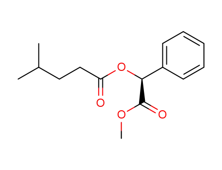4-Methyl-pentanoic acid (S)-methoxycarbonyl-phenyl-methyl ester