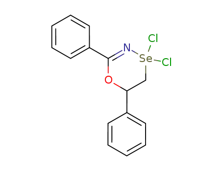 1,4,3-Oxaselenazine, 4,4-dichloro-4,4,5,6-tetrahydro-2,6-diphenyl-