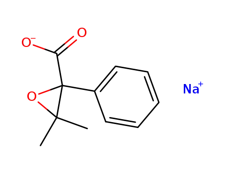 Oxiranecarboxylic acid, 3,3-dimethyl-2-phenyl-, sodium salt