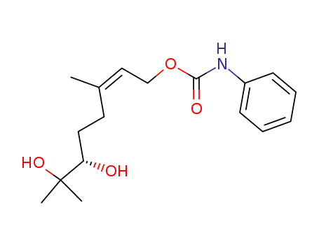 (6S,2Z)-6,7-dihydroxy-3,7-dimethyl-2-octen-1-yl phenylcarbamate