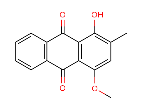 1-히드록시-4-메톡시-2-메틸-9,10-안트라센디온