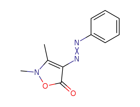 2,3-Dimethyl-4-phenylazo-isoxazol-5-one