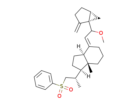 (6RS)-<6-methoxy-23,24-bisnor-9,10-seco-3,5-cyclochola-7,10(19)-dien-22-yl> phenyl sulfone