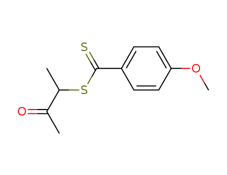 Benzenecarbodithioic acid, 4-methoxy-, 1-methyl-2-oxopropyl ester