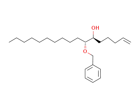 (6S,7R)-7-(benzyloxy)-heptadec-1-en-6-ol