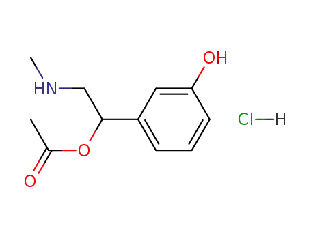 N-Methyl-2-(3-hydroxyphenyl)-2-acetoxyethylamine hydrochloride