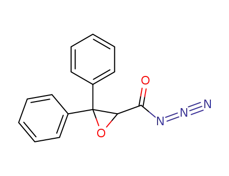 Oxiranecarbonyl azide, 3,3-diphenyl-
