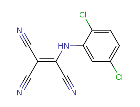 (2,5-dichloroanilino)ethenetricarbonitrile