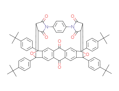 Molecular Structure of 109839-45-4 (C<sub>72</sub>H<sub>64</sub>N<sub>2</sub>O<sub>8</sub>)