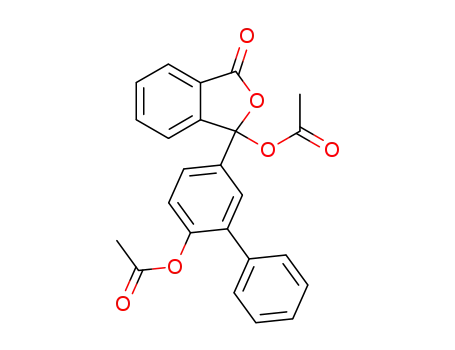 3-acetoxy-3-(2'-acetoxy-5'-biphenylyl)phthalide