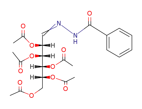2,3,4,5,6-penta-O-acetyl-D-mannose benzoylhydrazone