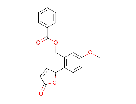 5-(2-Benzoyloxymethyl-4-methoxy)phenyl-2(5H)-furanone