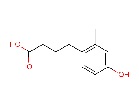 Molecular Structure of 19143-95-4 (Benzenebutanoic acid, 4-hydroxy-2-methyl-)