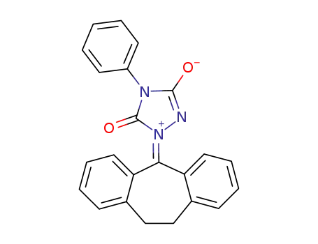 2-(10,11-Dihydro-5H-dibenzo<a,d>cyclohepten-5-ylio)-3,5-dioxo-4-phenyl-1,2,4-triazolidin-1-id