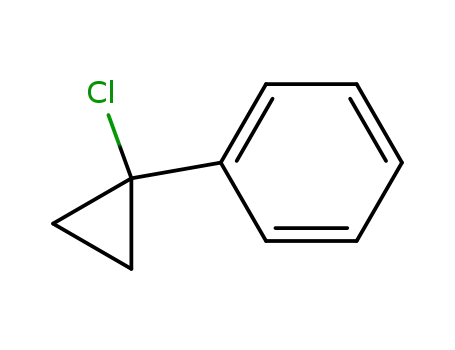 Molecular Structure of 116005-40-4 (Benzene, (1-chlorocyclopropyl)-)