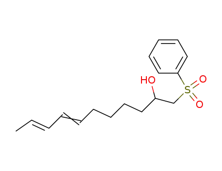 (7E,9E)-1-(phenylsulphonyl)-7,9-undecadien-2-ol and (7Z,9E)-1-(phenylsulphonyl)-7,9-undecadien-2-ol