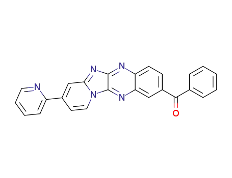 Phenyl-(2-pyridin-2-yl-4a,5,10,11-tetraaza-benzo[b]fluoren-7-yl)-methanone