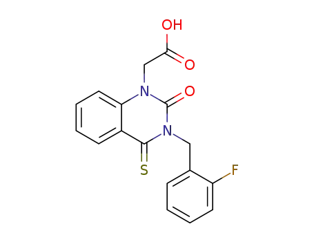 [3-(2-Fluoro-benzyl)-2-oxo-4-thioxo-3,4-dihydro-2H-quinazolin-1-yl]-acetic acid