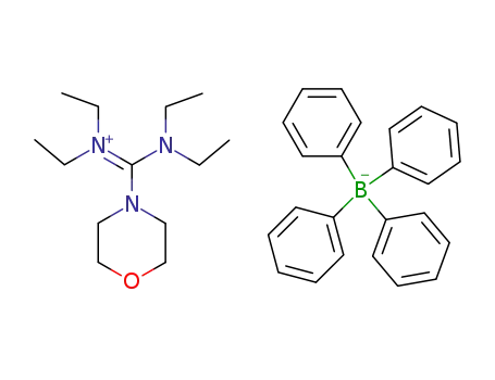 Morpholinium, 4-[bis(diethylamino)methylene]-, tetraphenylborate(1-)