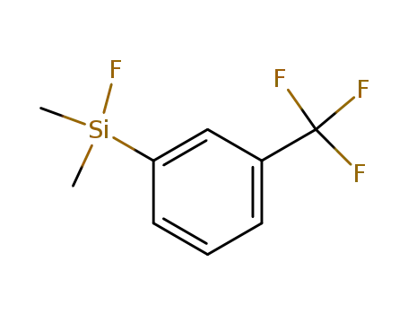 Fluoro-dimethyl-(3-trifluoromethyl-phenyl)-silane