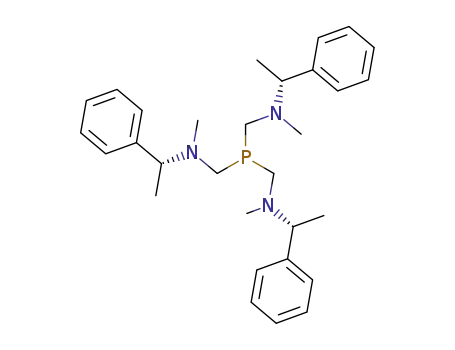 Molecular Structure of 75263-08-0 ([(Bis-{[methyl-((R)-1-phenyl-ethyl)-amino]-methyl}-phosphanyl)-methyl]-methyl-((R)-1-phenyl-ethyl)-amine)