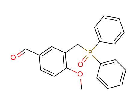 6-Methoxy-3-formylbenzyldiphenylphosphinoxid