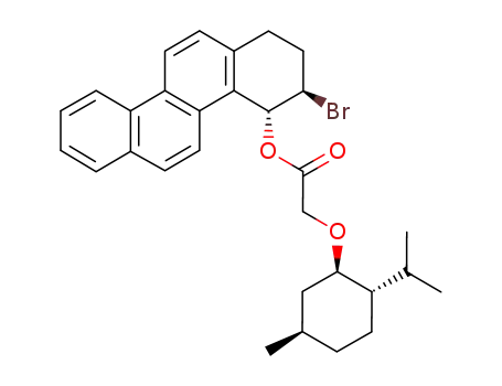 (3R,4R)-3-bromo-1,2,3,4-tetrahydrochrysen-4-yl {[(1R,2S,5R)-5-methyl-2-(propan-2-yl)cyclohexyl]oxy}acetate