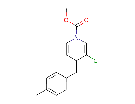 1(4H)-Pyridinecarboxylic acid, 3-chloro-4-[(4-methylphenyl)methyl]-,
methyl ester