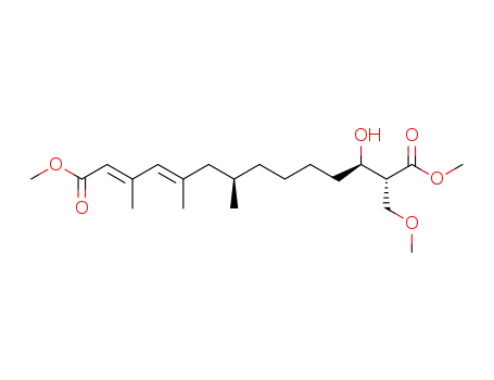 (7R,12R,13R)-(E,E)-methyl 12-hydroxy-14-methoxy-13-(methoxycarbonyl)-3,5,7-trimethyl-2,4-tetradecadienoate