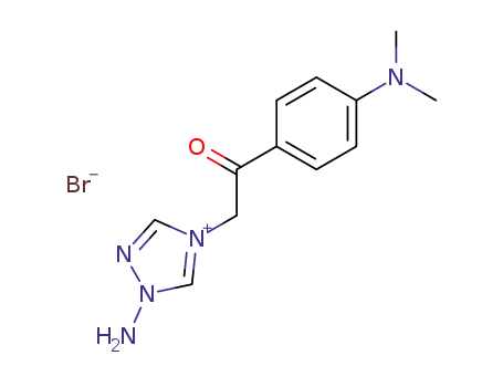 1-Amino-4-[2-(4-dimethylamino-phenyl)-2-oxo-ethyl]-1H-[1,2,4]triazol-4-ium; bromide