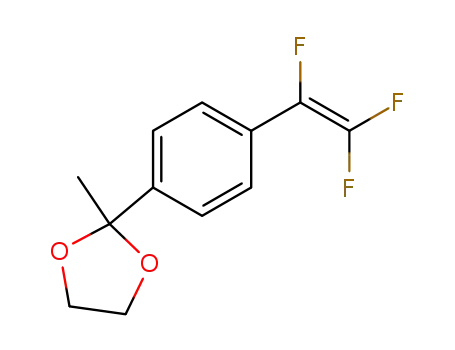 p-(trifluorovinyl)acetophenone ethylene ketal