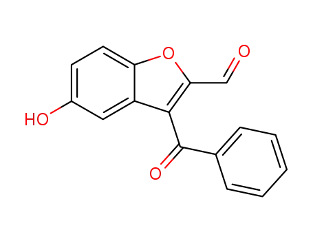 2-formyl-3-benzoyl-5-hydroxybenzofuran