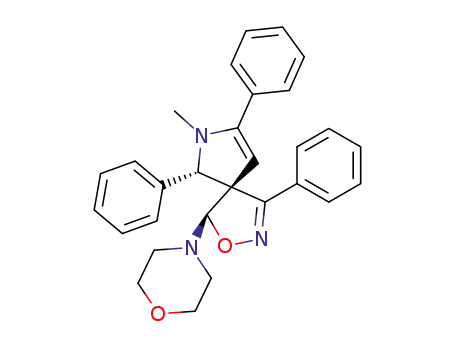 (1R,5R,6S)-7-Methyl-1-morpholin-4-yl-4,6,8-triphenyl-2-oxa-3,7-diaza-spiro[4.4]nona-3,8-diene