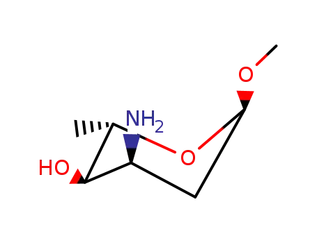 Molecular Structure of 54623-23-3 (Methyl-α-L-acosaMine)