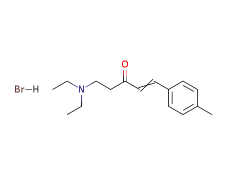 1-Penten-3-one, 5-(diethylamino)-1-(4-methylphenyl)-, hydrobromide