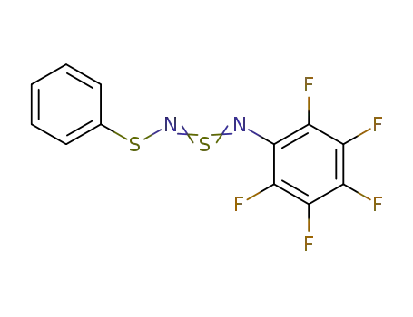 N-Pentafluorphenyl-N'-phenylsulfenylschwefeldiimid