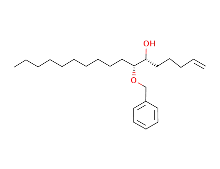 (6R,7R)-7-(benzyloxy)-heptadec-1-en-6-ol