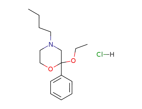 4-Butyl-2-ethoxy-2-phenylmorpholine hydrochloride