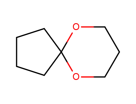 Molecular Structure of 177-35-5 (6,10-Dioxaspiro[4.5]decane)